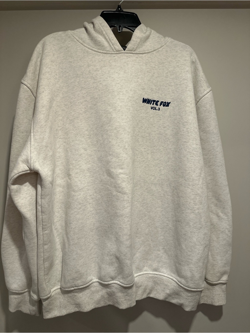 White Fox Vol.3 Gray Hooded Sweatshirt/ size L/XL